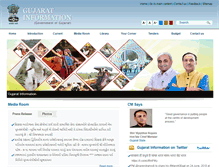 Tablet Screenshot of gujaratinformation.net